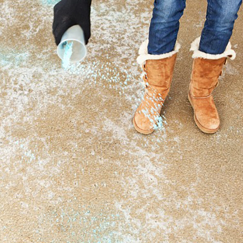 Salt and ice melt